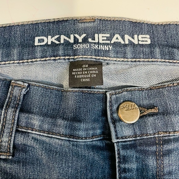 DKNY Soho Skinny Jeans - Indigo Blue Size4 - Picture 7 of 7